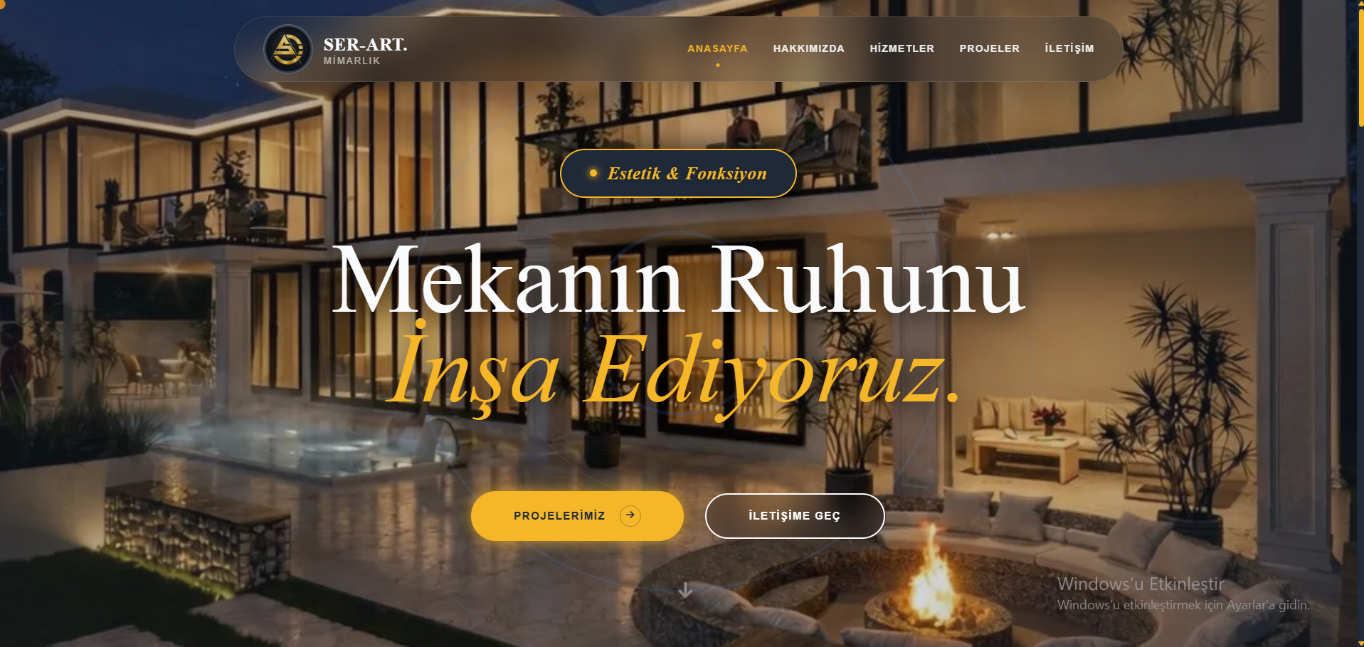 Cemaloğlu Mühendislik Web Sitesi Projesi